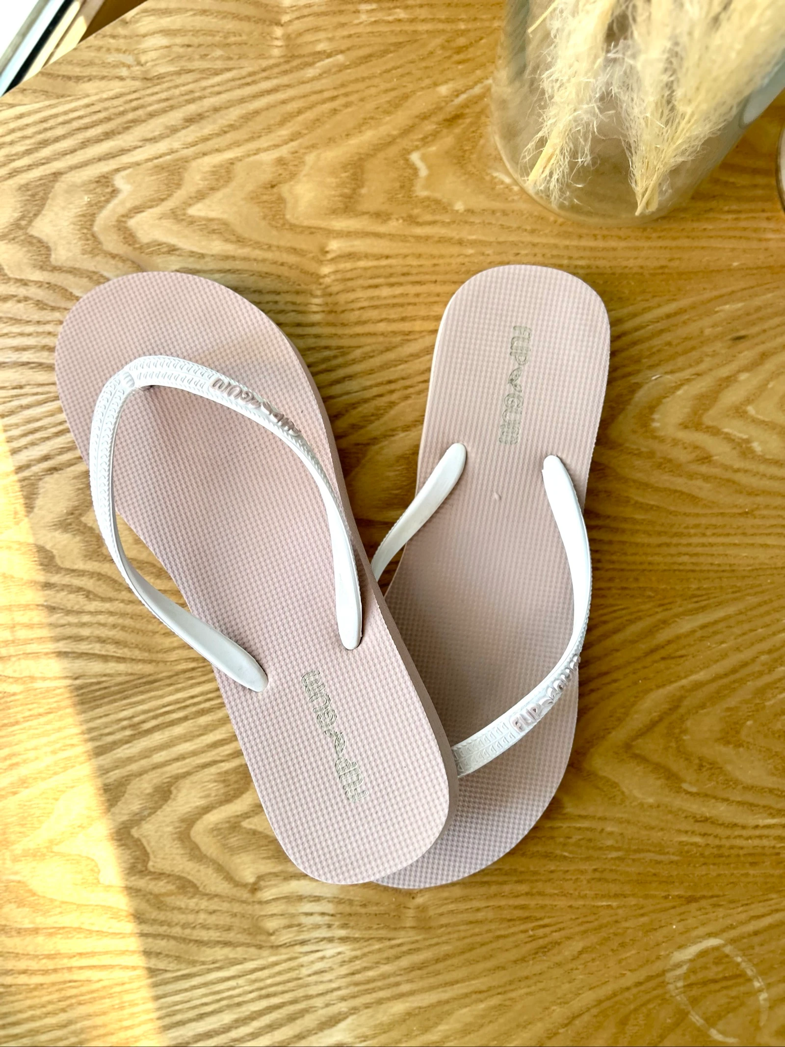 Tongs rose poudré rose pale vieux rose Pointure 35/37 Flip Gum  – photo 9